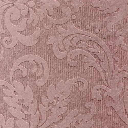 Látka s florálním ornamentem BD13 růžová